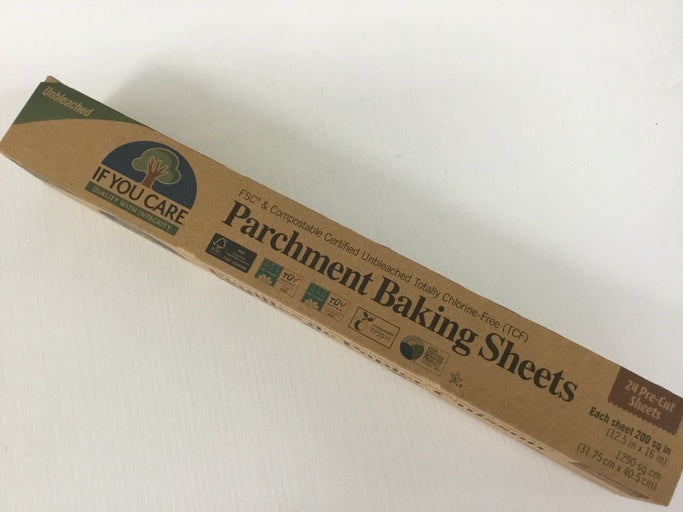 Parchment Baking Sheets, 24 Pre-Cut Sheets, 200 sq in (13 in x 16 in) Each